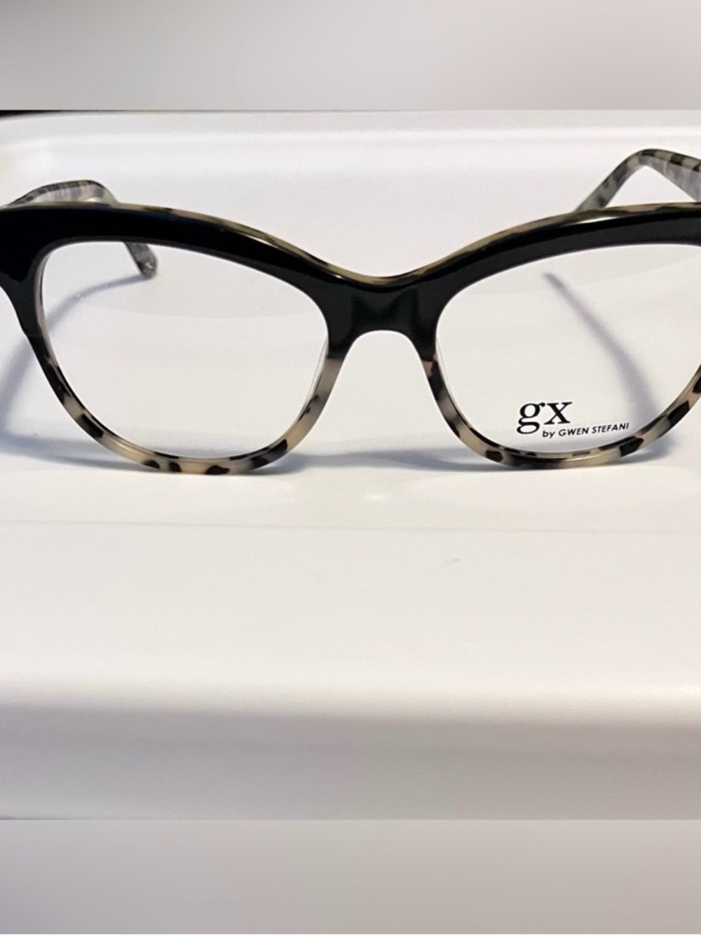 GX by Gwen Stefani Women's Tortoiseshell Cat-Eye Glasses - Brown/Black